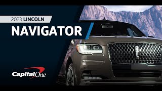 2023 Lincoln Navigator Walkaround  Capital One [upl. by Trenna]