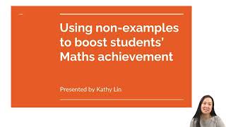 Using nonexamples to boost engagement in Maths Ondemand webinar [upl. by Lidaa]