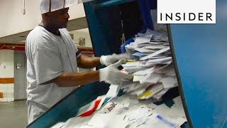 How USPS Sorts Mail [upl. by Esinad539]