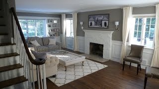 Colonial home renovation  Before and after [upl. by Noseaj388]