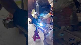 Her reaction… 😂😂😂 jeep funny wife laugh offroad welding [upl. by Helsa159]