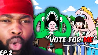 Mr Frog Runs For President  Smiling Friends Season 2  Ep2 [upl. by Haem]