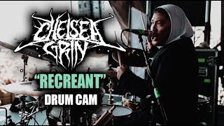 Chelsea Grin  Recreant  Drum Cam LIVE [upl. by Allebasi]