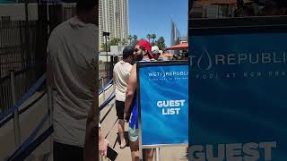 Wet Republic pool party Memorial Day weekend in Las Vegas with Lil Jon Part 1 [upl. by Selohcin]