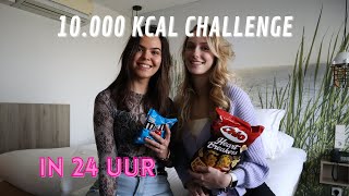 10K CALORIE CHALLENGE  10000 CALORIEËN IN 24 UUR [upl. by Annawak179]