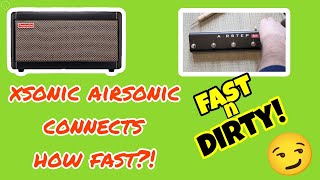 CONNECT XSONIC AIRSTEP to POSITIVE GRID SPARK [upl. by Kraska]