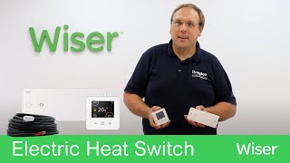 Controlling Electrical Heating With Wiser Heat Switch and Floor Temperature Sensor  Wiser [upl. by Arbed]