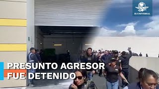 Reportan balacera en Plaza Galerías de Toluca hay una persona lesionada [upl. by Stanleigh551]