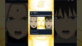 Deadlock Summoning Justus 🔥 naruto sasuke minato shorts [upl. by Anihc]