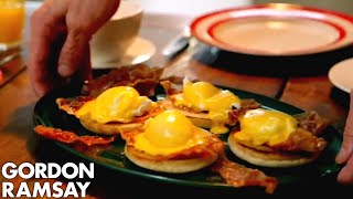 How To Cook Eggs Benedict  Gordon Ramsay [upl. by Aninotna]