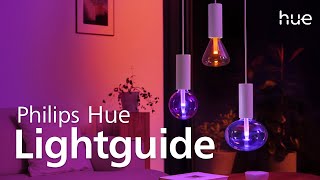 Philips Hue Lightguide Designed to be displayed [upl. by Aileda]