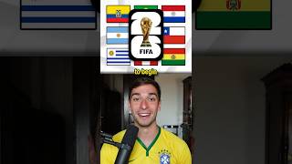 World Cup 2026 Qualifiers South America Prediction [upl. by Nnylesor]