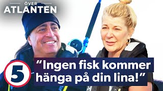 Maria Montazami totaldissar Mikkey Dees fiskeförsök  Över Atlanten  Kanal 5 Sverige [upl. by Oicangi232]