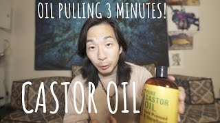 BEST OIL FOR OIL PULLING  Castor Oil Benefits [upl. by Moriarty]