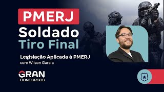 Concurso PMERJ Soldado  Tiro Final em Legislação Aplicada à PMERJ [upl. by Marsden255]