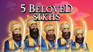 5 Beloved Sikhs ✨ Panj Pyare  Animated Sikh Lullaby for Children  IM1313 [upl. by Hardner]