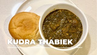 Kudra Thabiek  Molokhia Thabiek  Mrenda 😋😋 [upl. by Anaizit544]