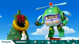 🎄Noël🤶│🎶Robocar POLI Chanson thème MV Version de Noël🎅  Chanson en anglais  Robocar POLI Français [upl. by Wearing348]