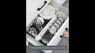 Transform Your Kitchen with the Versatile Drawer Organizer [upl. by Yotal]