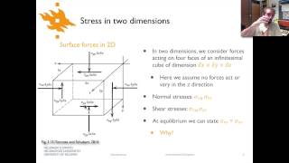 Geodynamics  Lecture 33 Stresses in 2D [upl. by Ellatsirhc70]