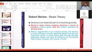 Deviance Theoretical perspective Lecture 01 by Muhammad Ramzan [upl. by Noicnecsa]