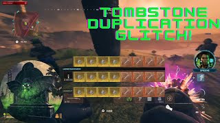 EASY MW3 SOLO TOMBSTONE DUPLICATION GLITCH MW3 ZOMBIES UNLIMITED ITEMS [upl. by Dilahk]