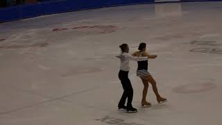 Daria Stiegler  Adrian Stiegler  WWMG 2024  Bormio Italy  Artistic Adult Pairs [upl. by Llerehs]