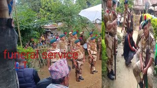 NAGALAND CHUMUKEDIMA FUNERAL SERVICES OF OUR BELOVED BROTHER LT RONGSEN YANGER 11NAPIR [upl. by Jeminah904]