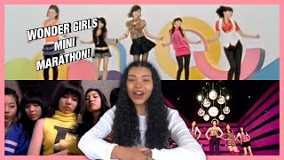 Wonder Girls Mini Marathon IronyTell MeSo Hot MV  REACTION [upl. by Nolitta]