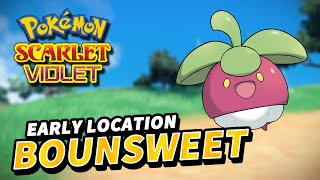 Pokemon Scarlet amp Violet BOUNSWEET Location Early Location [upl. by Asseniv62]