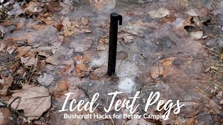 Bushcraft Issues Iced Out and Making Tools [upl. by Enilasor]