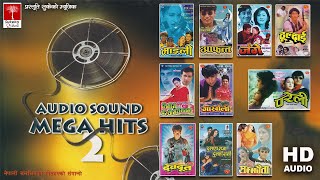 Mega Hits 2  नेपाली फिल्मी गीत  Old Nepali Filmy Song  Jukebox  अडियो साउण्ड [upl. by Kaasi194]