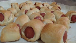 How to make Puff pastry Wurstel Rolls [upl. by Chak]