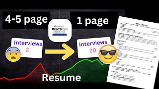 How to make Onepage resume in MS Word  Excellent Resume Format  Land Interviews  FREE 🚀 [upl. by Ydnec]