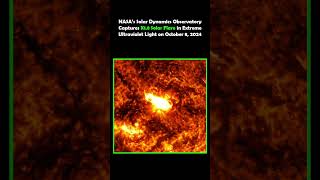 NASA’s Solar Dynamics Observatory Captures X18 Solar Flare in Extreme UV Light on October 8 2024 [upl. by Stoughton]