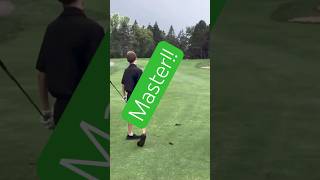 The craziest swing in golf shorts [upl. by Atnuahs]