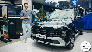 2024 Hyundai Alcazar facelift  Better than XUV700 amp Safari  Walkaround amp all features explained [upl. by Ahsitra764]