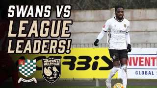 SWANS VS LEAGUE LEADERS  Chesham Utd vs WampH  Full Highlights [upl. by Etteval]