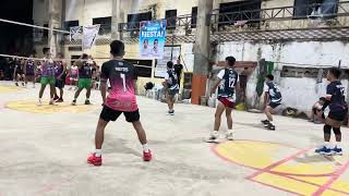 EXHIBITION GAME TEAM NANGKACONSOLACION vs ROSE SPIKERS FROM LILOAN [upl. by Llebanna]