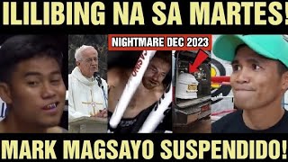 ILILIBING NA SA MARTES MAGSAYO SUSPENDIDO PINOY NAG ANGAS [upl. by Malone]