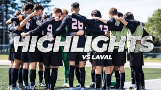 SOCCER MASCULIN  HIGHLIGHTS vs Laval 20231006 [upl. by Nednyl]