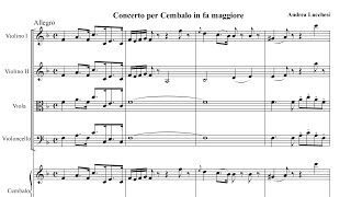 A Lucchesi  Keyboard Concerto in F Major  1773 [upl. by Oremor]