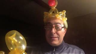 The Story of Purim DIY Go Esther Balloon Crown [upl. by Oalsecnew944]