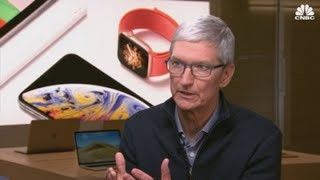 Apple CEO Tim Cook blames China for weak iPhone sales [upl. by Bagley]