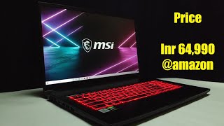 Exclusive Unboxing amp Review  MSI GF75 Thin  i5 10500H  GTX1650  144Hz 🔥🔥 [upl. by Nauqyt274]