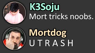 K3Soju Gets Caught Talking Trash by Mortdog [upl. by Anilas]