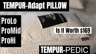 2018 TEMPURAdapt PRO Pillow by TEMPURPEDIC  Unboxing Review [upl. by Hiett]