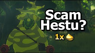 Get Cheap Inventory Upgrades By Scamming Hestu in Tears of the Kingdom [upl. by Harlamert]