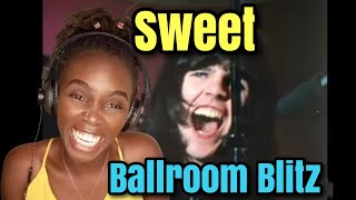 Sweet  The Ballroom Blitz  DiscoPromo Clip 27101973 OFFICIAL  REACTION [upl. by Derfla40]