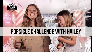 Popsicle Challenge with Hailey [upl. by Arlette]